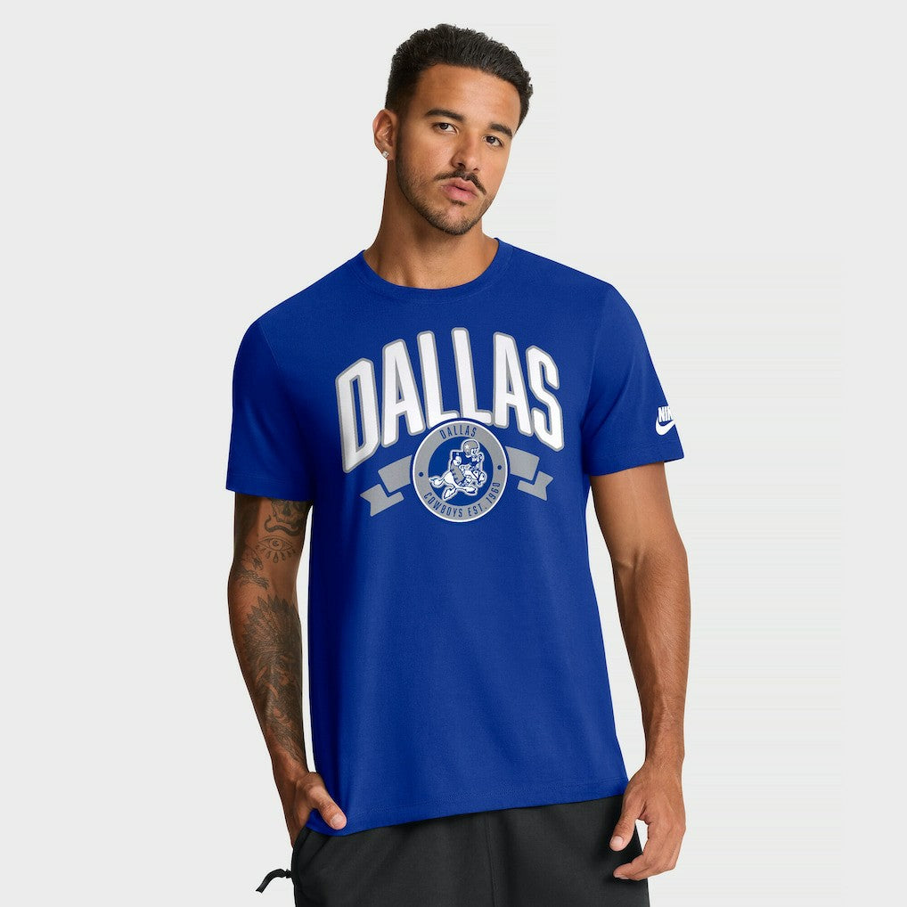 Dallas Cowboys Nike Rewind Front and Back Hit Essential T-Shirt