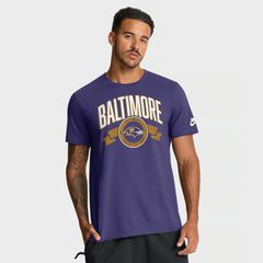 Baltimore Ravens Nike Rewind Front and Back Hit Essential T-Shirt