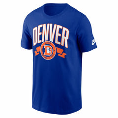 Denver Broncos Nike Rewind Front and Back Hit Essential T-Shirt