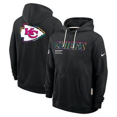 Kansas City Chiefs Nike Tall 2025 NFL Crucial Catch Sideline Standard Issue Dri-FIT Hoodie