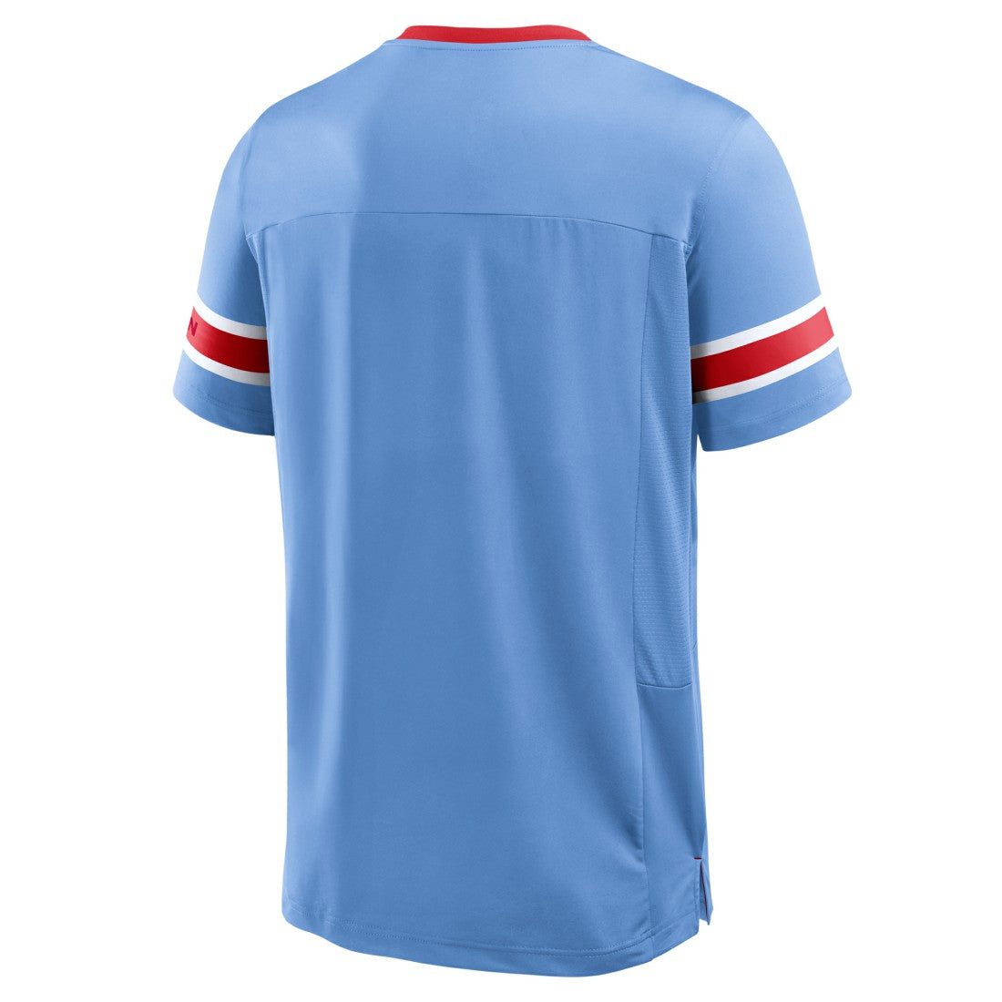 Tennessee Titans Fanatics Oilers Throwback Hometown Premium Hashmark V-Neck T-Shirt