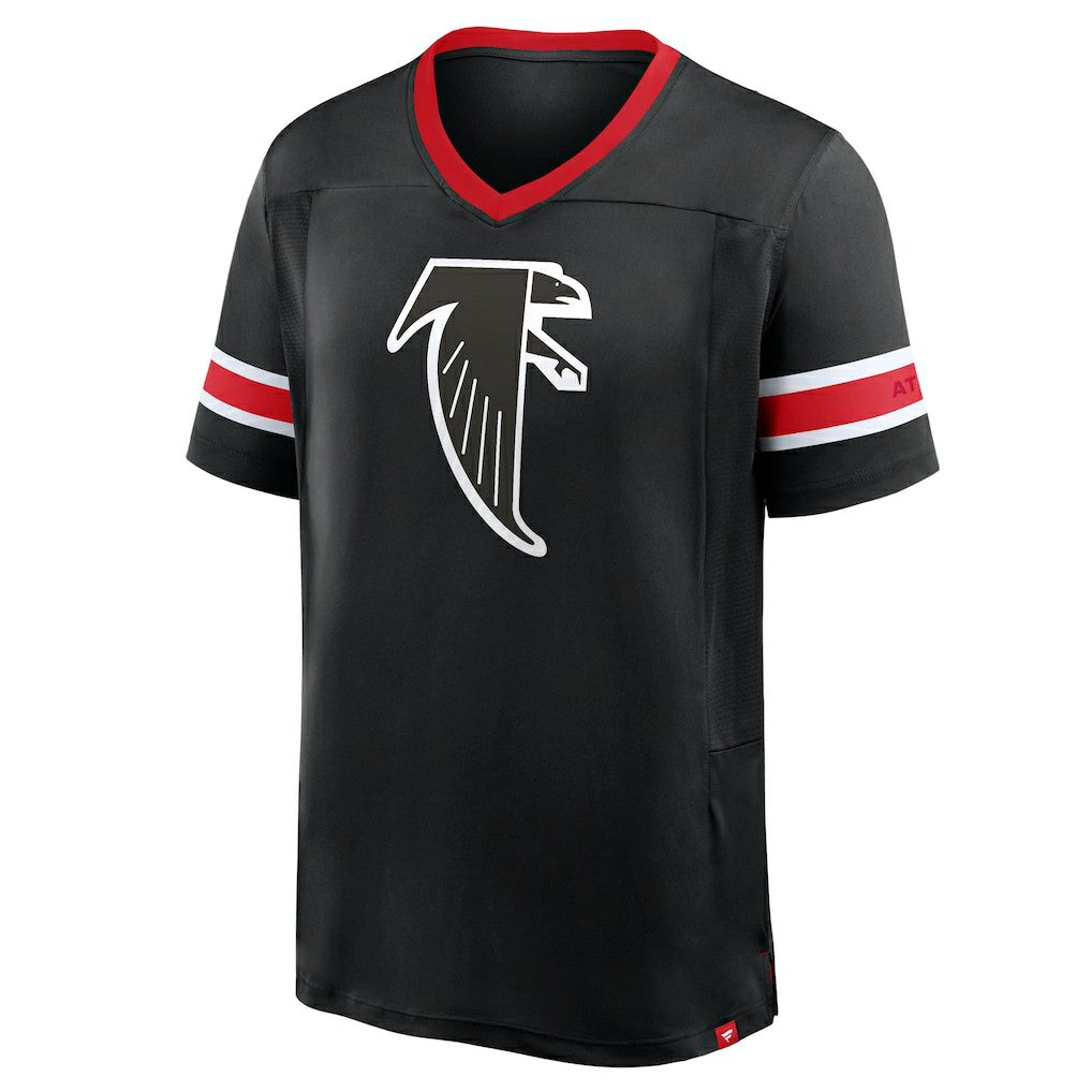 Atlanta Falcons Fanatics Hometown Premium Hashmark V-Neck T-Shirt