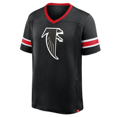 Atlanta Falcons Fanatics Hometown Premium Hashmark V-Neck T-Shirt