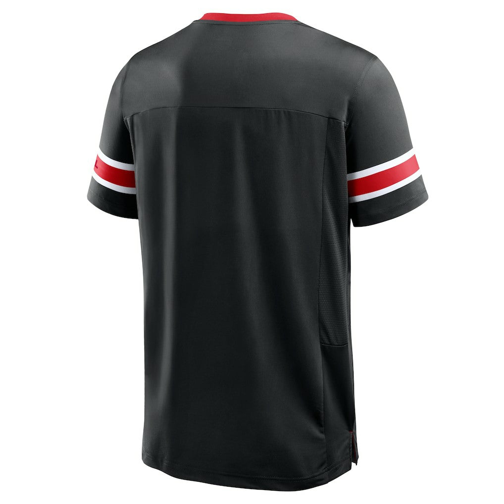 Atlanta Falcons Fanatics Hometown Premium Hashmark V-Neck T-Shirt