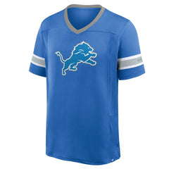 Detroit Lions Fanatics Hometown Premium Hashmark V-Neck T-Shirt
