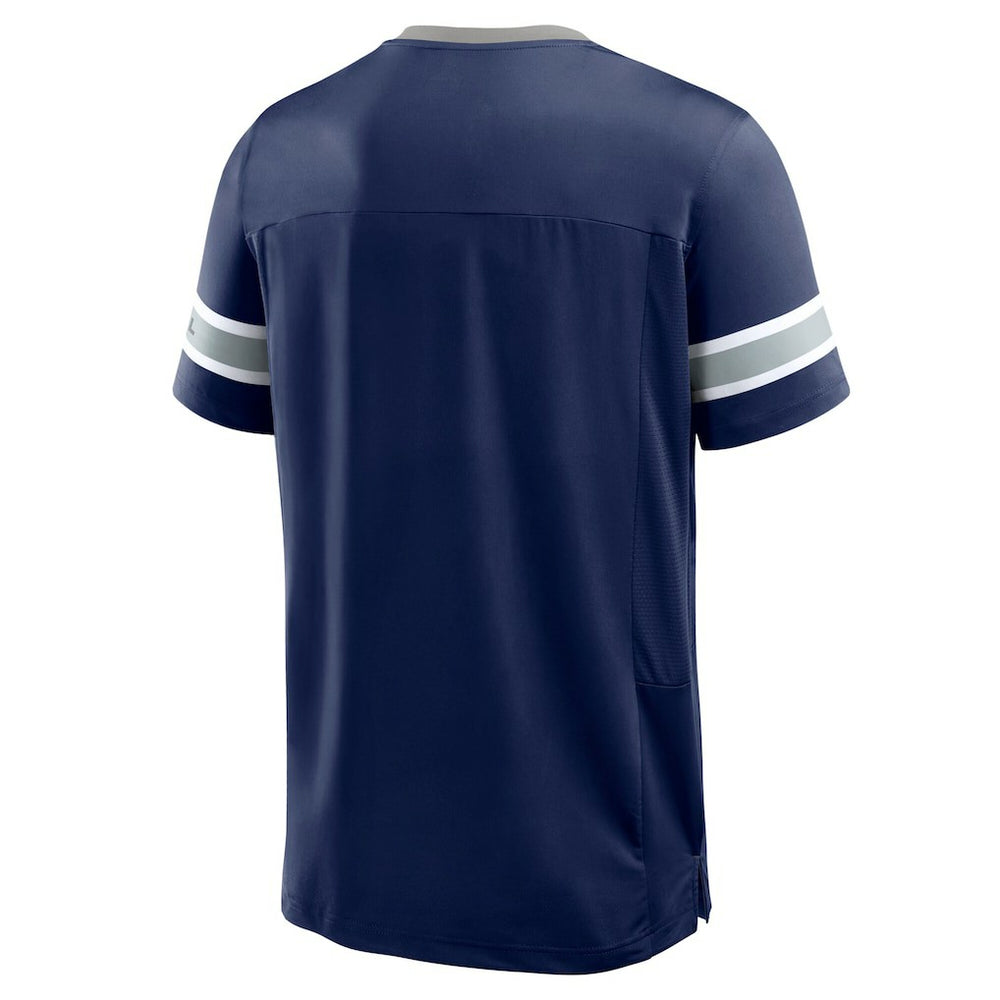 Dallas Cowboys Fanatics Hometown Premium Hashmark V-Neck T-Shirt