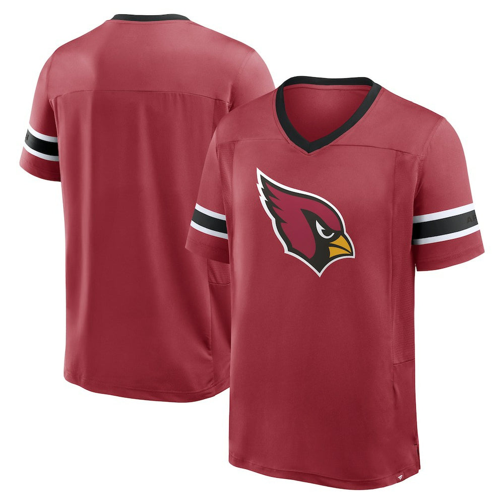 Arizona Cardinals Fanatics Hometown Premium Hashmark V-Neck T-Shirt