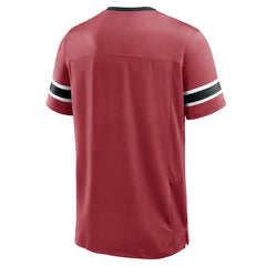 Arizona Cardinals Fanatics Hometown Premium Hashmark V-Neck T-Shirt