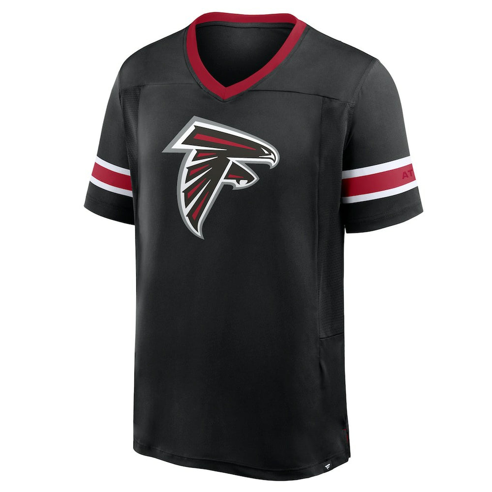Atlanta Falcons Fanatics Hometown Premium Hashmark V-Neck T-Shirt