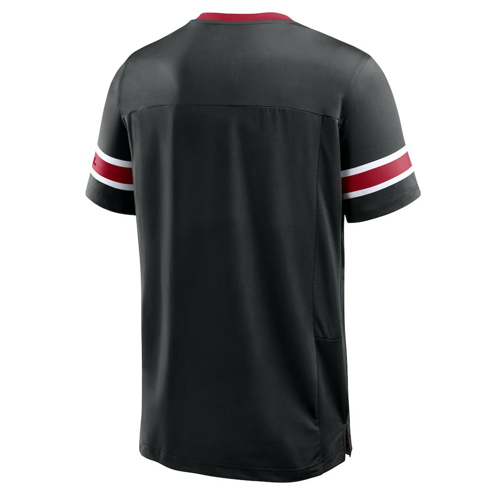 Atlanta Falcons Fanatics Hometown Premium Hashmark V-Neck T-Shirt