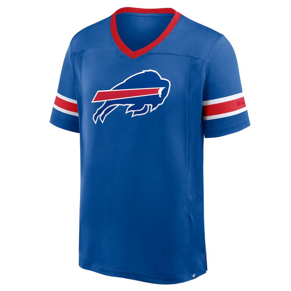 Buffalo Bills Fanatics Hometown Premium Hashmark V-Neck T-Shirt