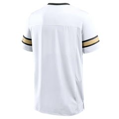 New Orleans Saints Fanatics Redzone Hashmark V-Neck T-Shirt