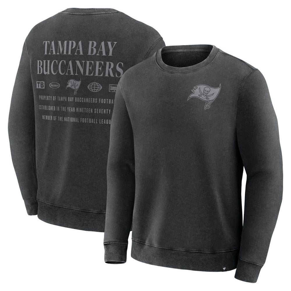 Tampa Bay Buccaneers Fanatics Deep Route Pullover Sweatshirt