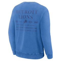 Detroit Lions Fanatics Deep Route Pullover Sweatshirt