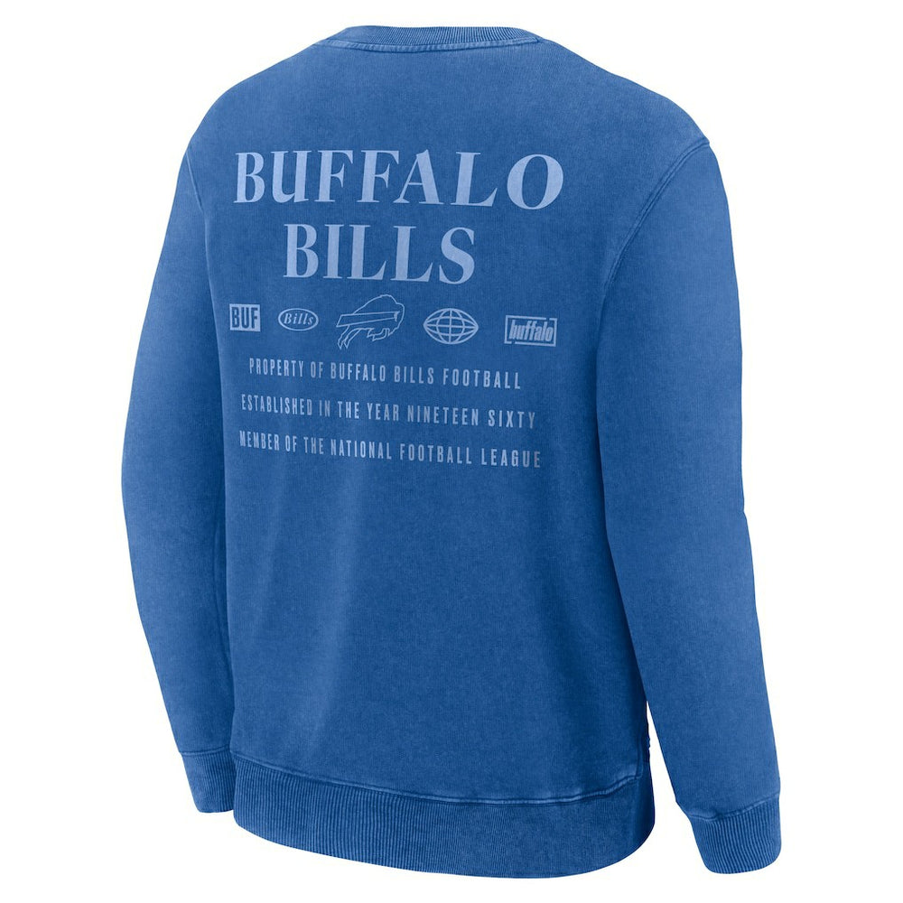 Buffalo Bills Fanatics Deep Route Pullover Sweatshirt