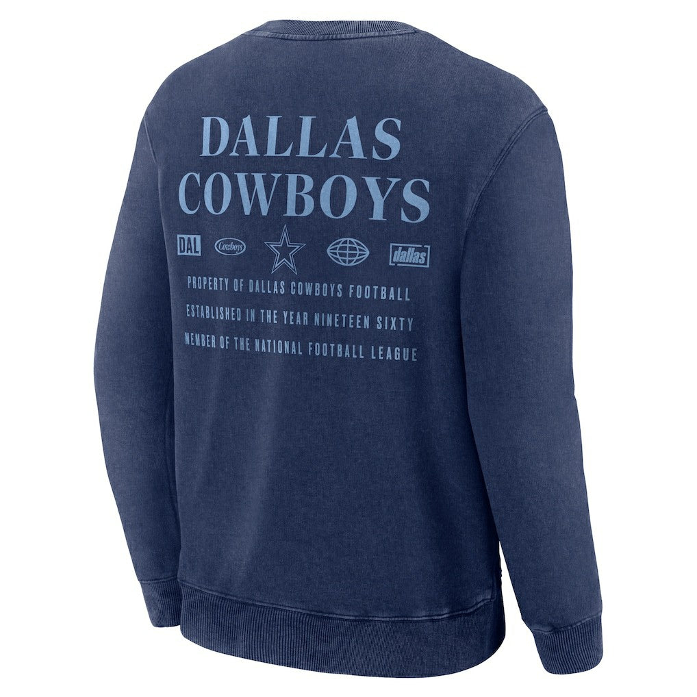 Dallas Cowboys Fanatics Deep Route Pullover Sweatshirt