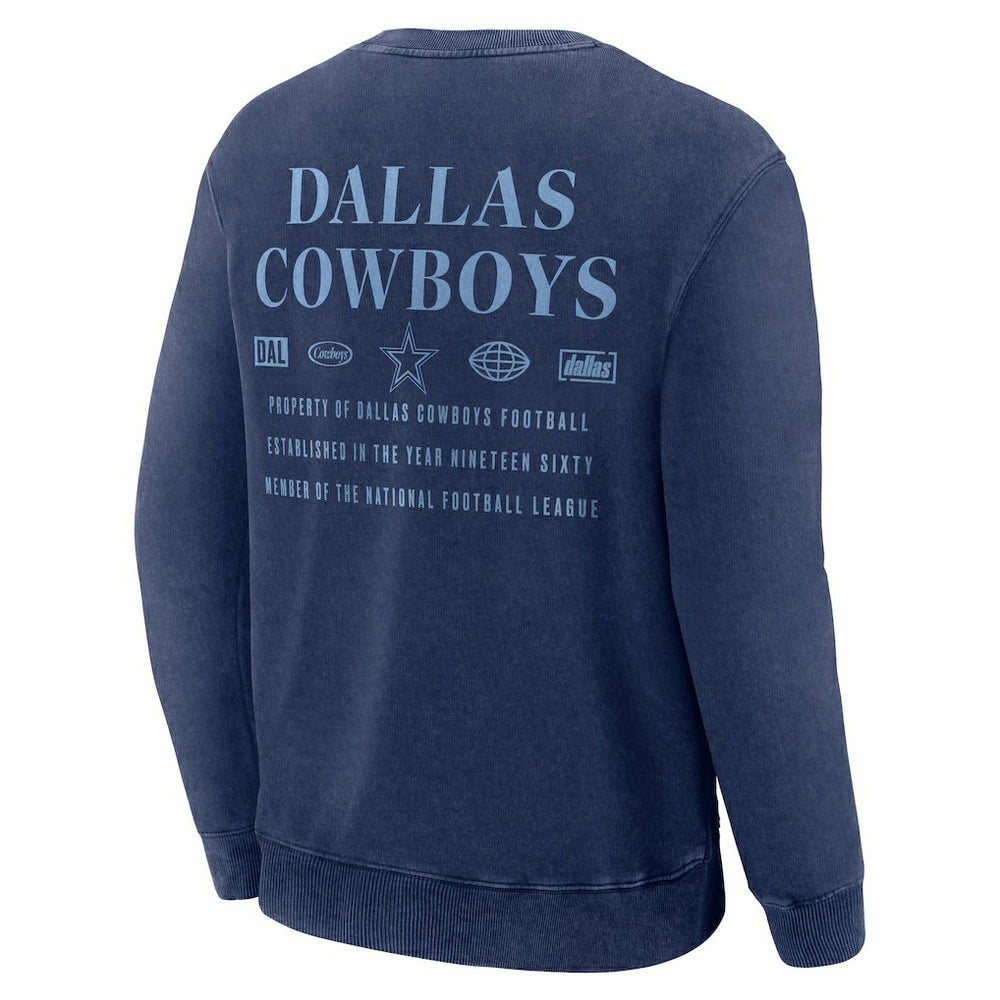 Dallas Cowboys Fanatics Deep Route Pullover Sweatshirt