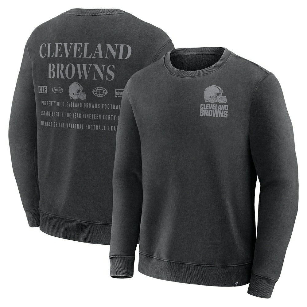 Cleveland Browns Fanatics Deep Route Pullover Sweatshirt