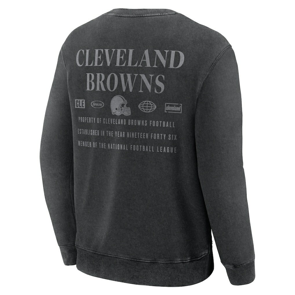 Cleveland Browns Fanatics Deep Route Pullover Sweatshirt