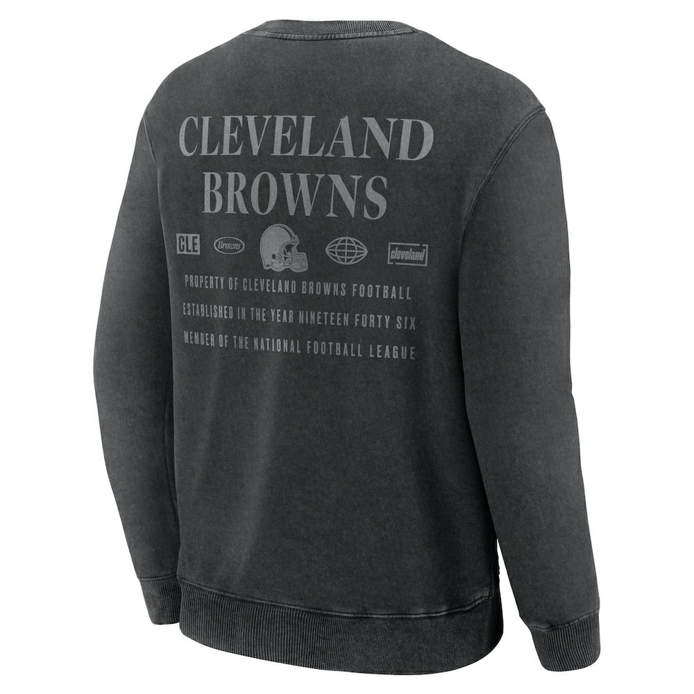Cleveland Browns Fanatics Deep Route Pullover Sweatshirt