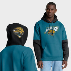 Jacksonville Jaguars Fanatics Helmet Retro Pullover Hoodie