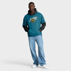 Jacksonville Jaguars Fanatics Helmet Retro Pullover Hoodie