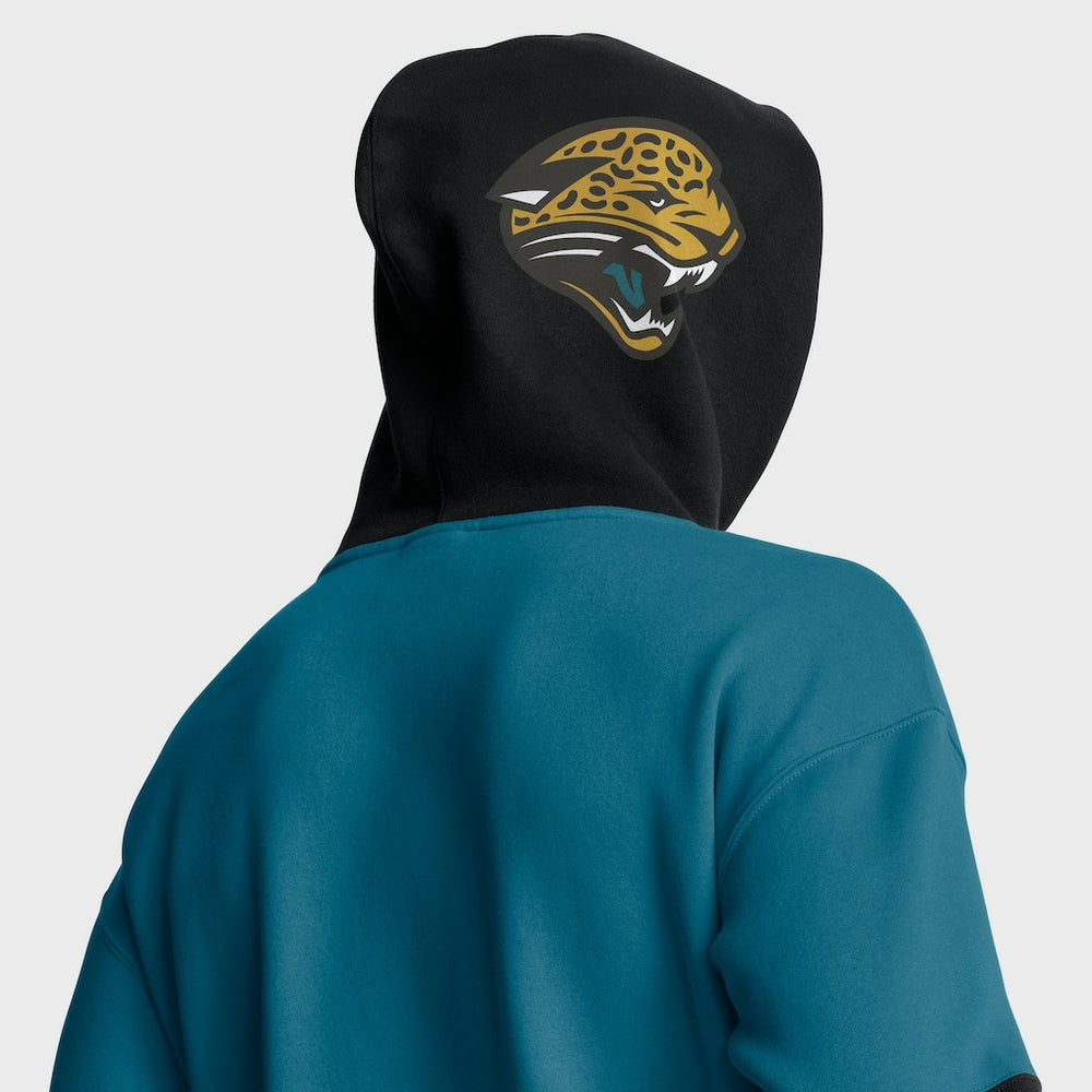 Jacksonville Jaguars Fanatics Helmet Retro Pullover Hoodie