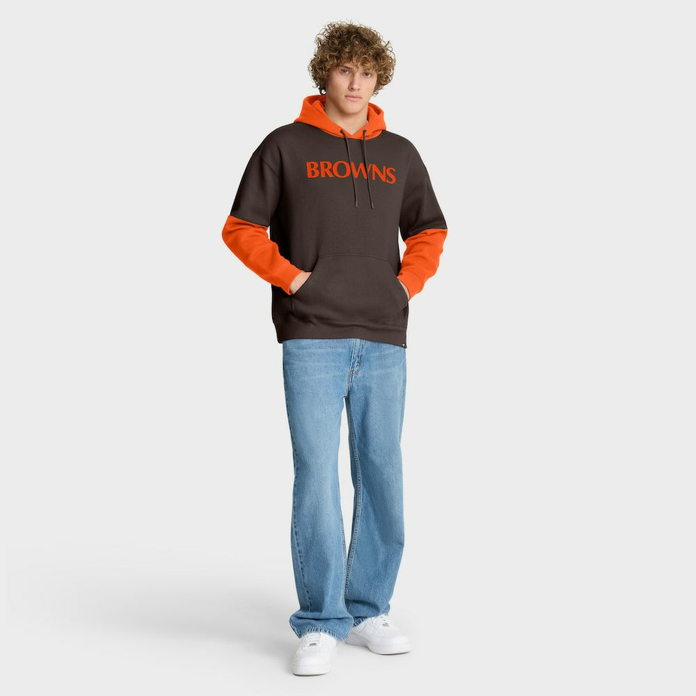 Cleveland Browns Fanatics Helmet Retro Pullover Hoodie