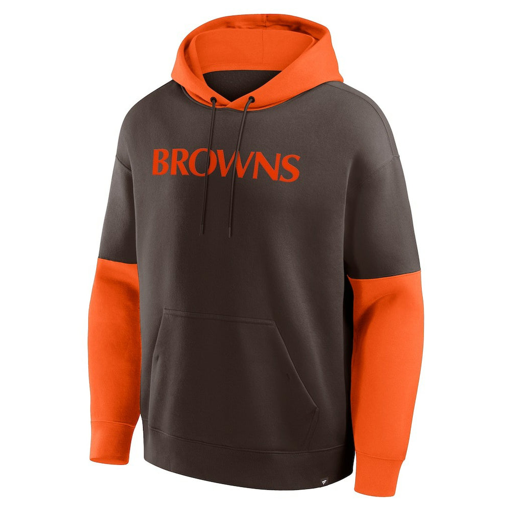 Cleveland Browns Fanatics Helmet Retro Pullover Hoodie