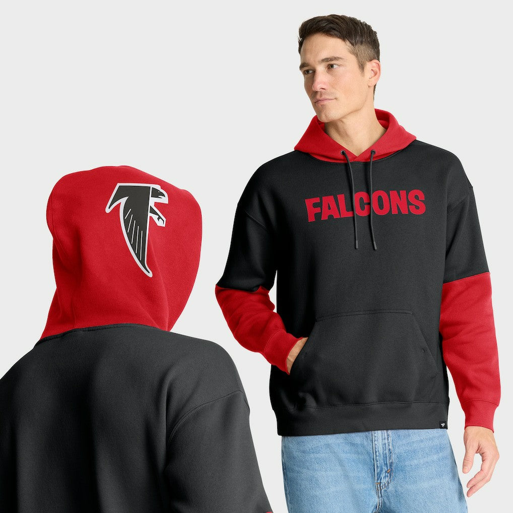 Atlanta Falcons Fanatics Helmet Retro Pullover Hoodie