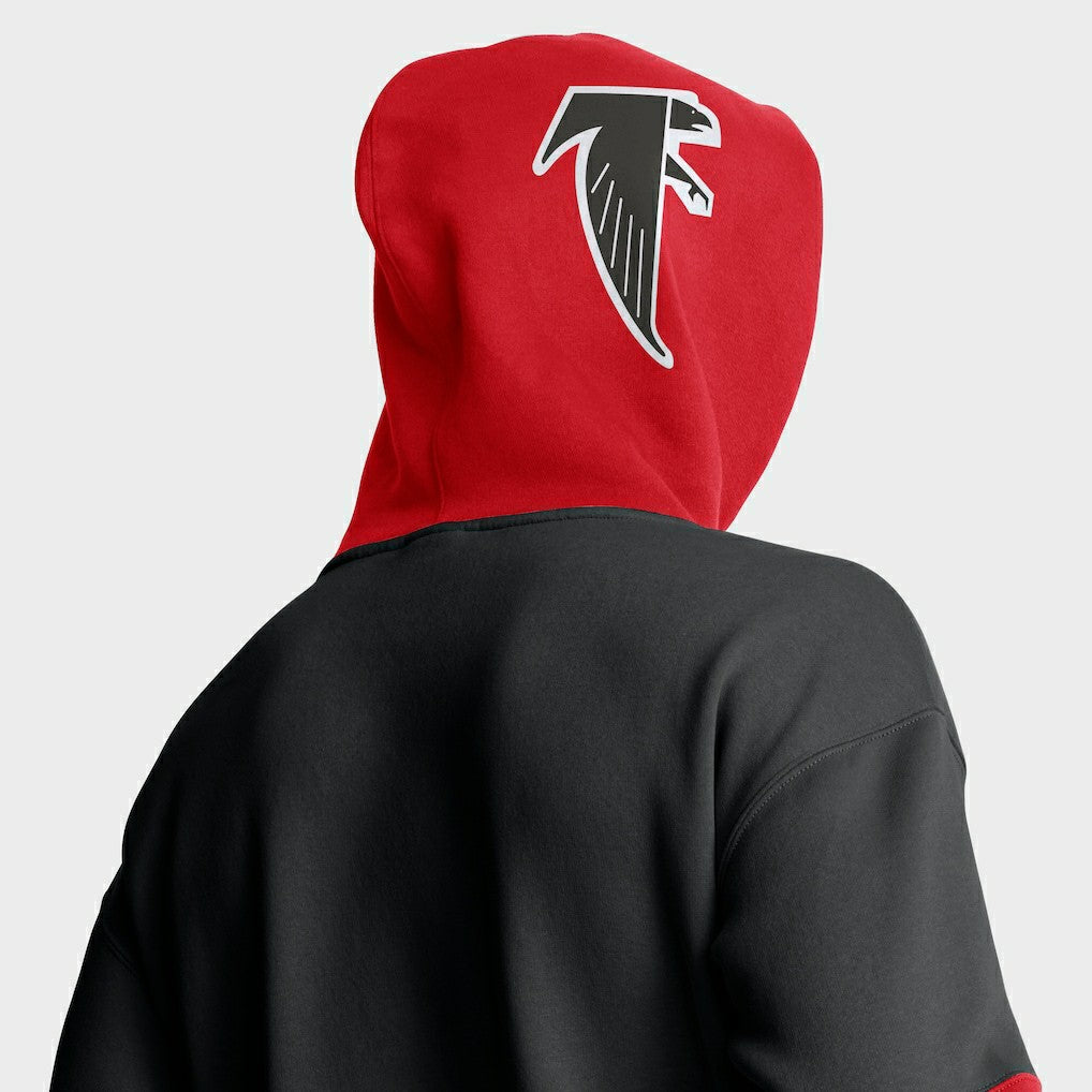 Atlanta Falcons Fanatics Helmet Retro Pullover Hoodie