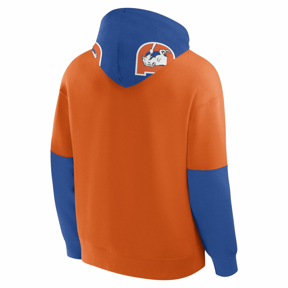 Denver Broncos Fanatics Helmet Retro Pullover Hoodie