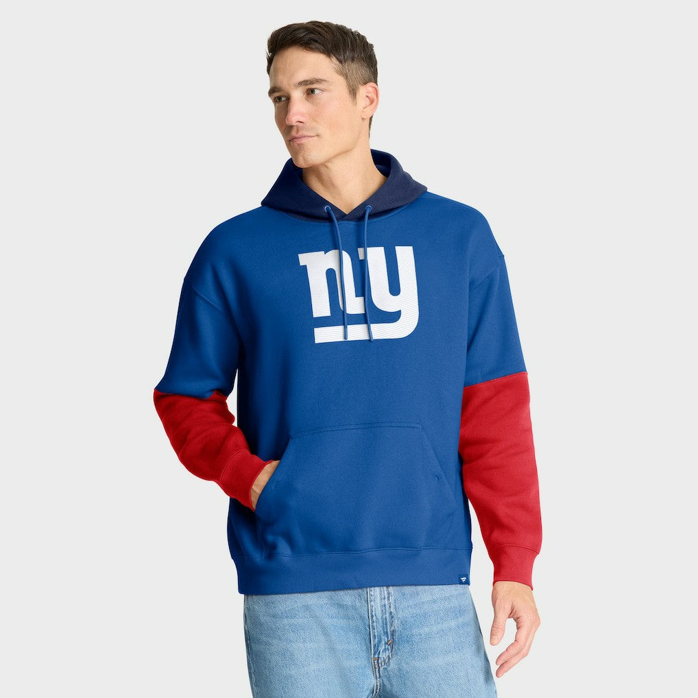 New York Giants Fanatics Helmet Retro Pullover Hoodie