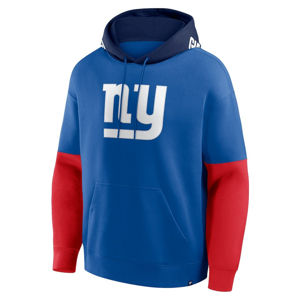 New York Giants Fanatics Helmet Retro Pullover Hoodie