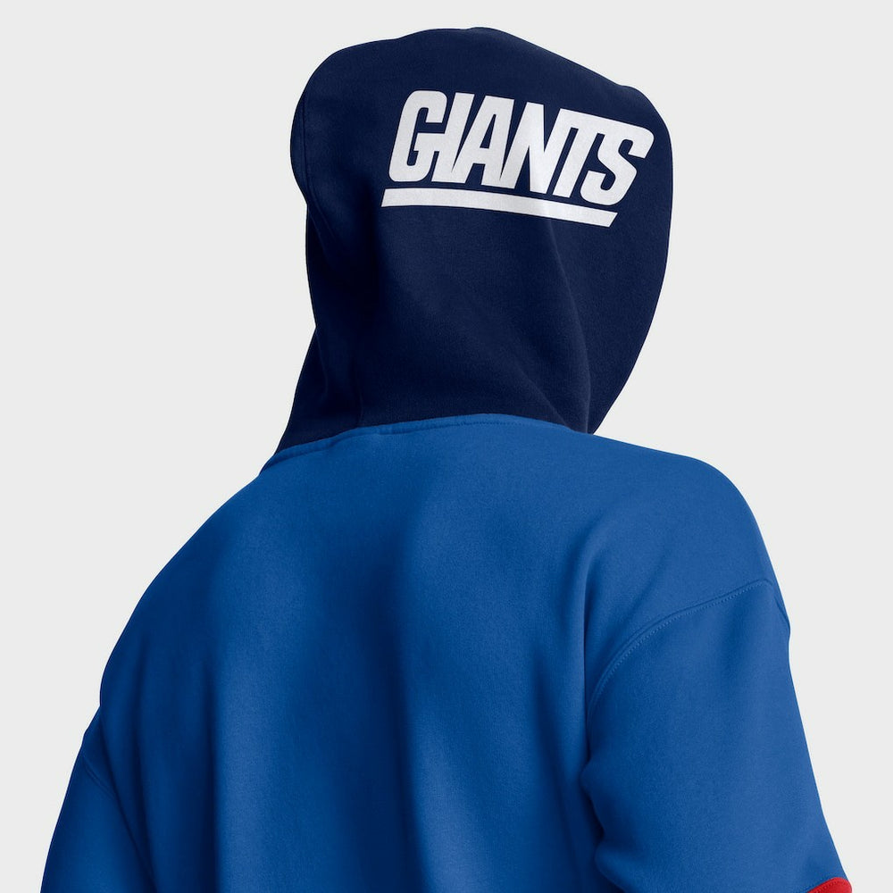 New York Giants Fanatics Helmet Retro Pullover Hoodie