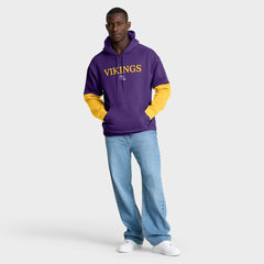 Minnesota Vikings Fanatics Helmet Retro Pullover Hoodie