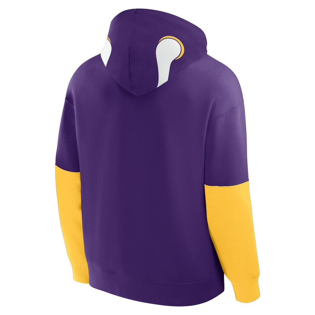 Minnesota Vikings Fanatics Helmet Retro Pullover Hoodie