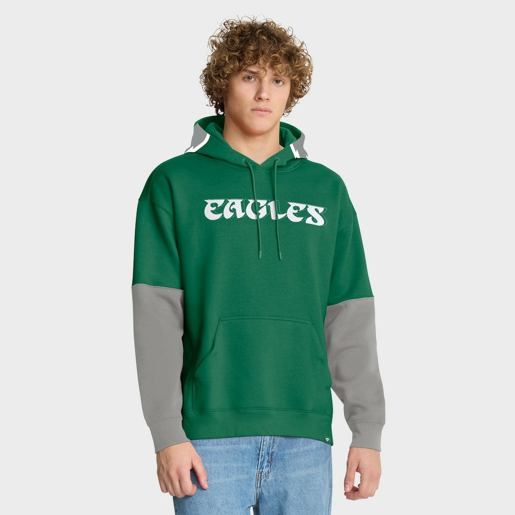 Philadelphia Eagles Fanatics Helmet Retro Pullover Hoodie
