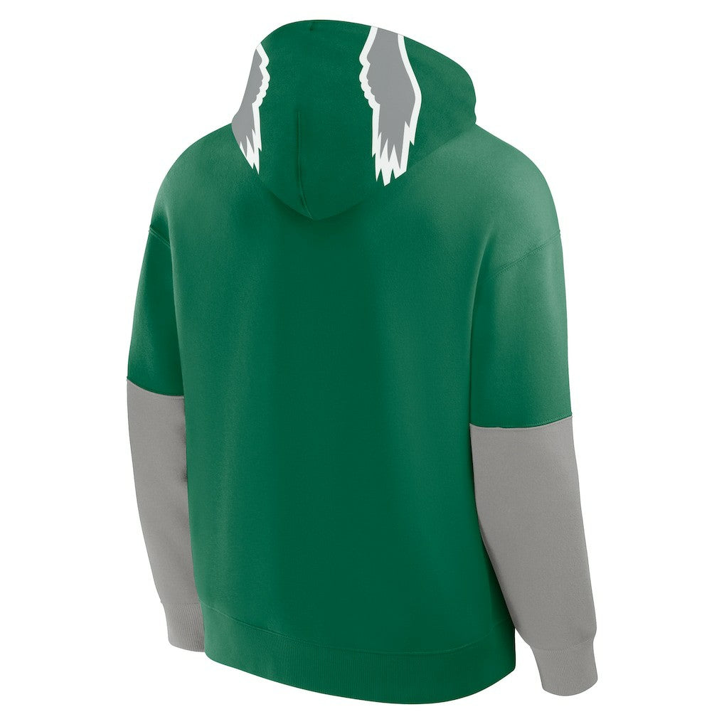 Philadelphia Eagles Fanatics Helmet Retro Pullover Hoodie