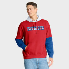 New England Patriots Fanatics Helmet Retro Pullover Hoodie