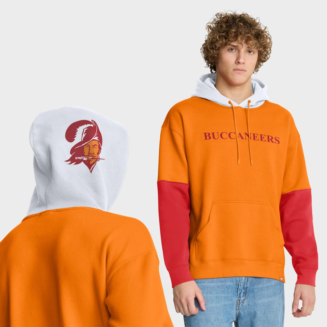 Tampa Bay Buccaneers Fanatics Helmet Retro Pullover Hoodie