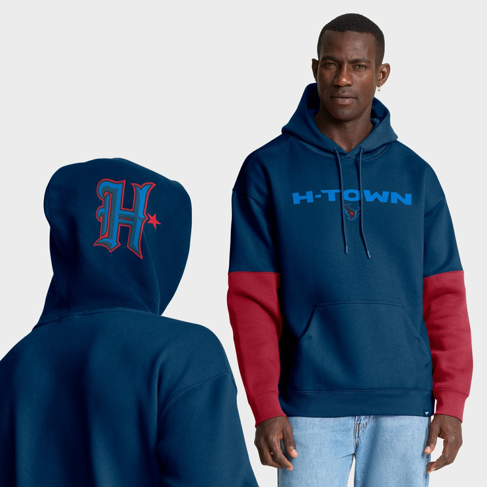 Houston Texans Fanatics Helmet Alt Pullover Hoodie