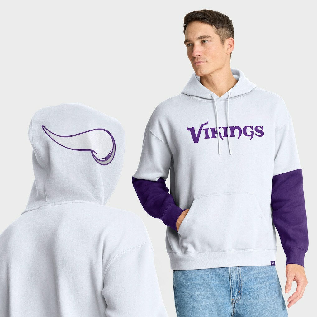 Minnesota Vikings Fanatics Helmet Alt Pullover Hoodie