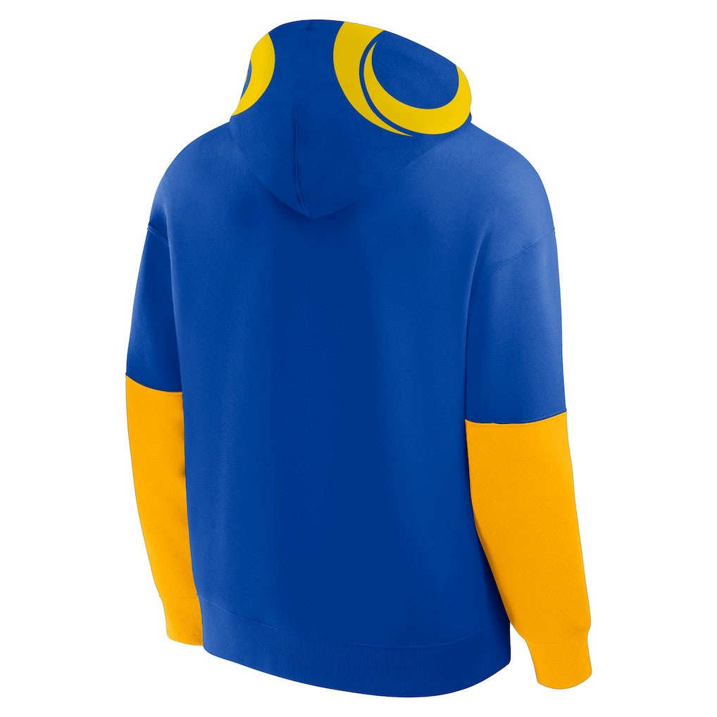 Los Angeles Rams Fanatics Helmet Pullover Hoodie