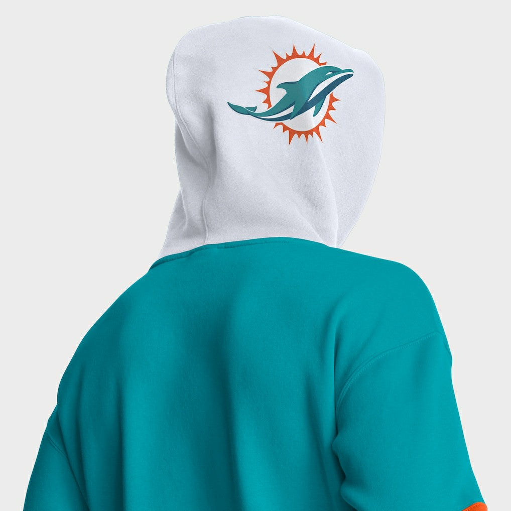 Miami Dolphins Fanatics Helmet Pullover Hoodie