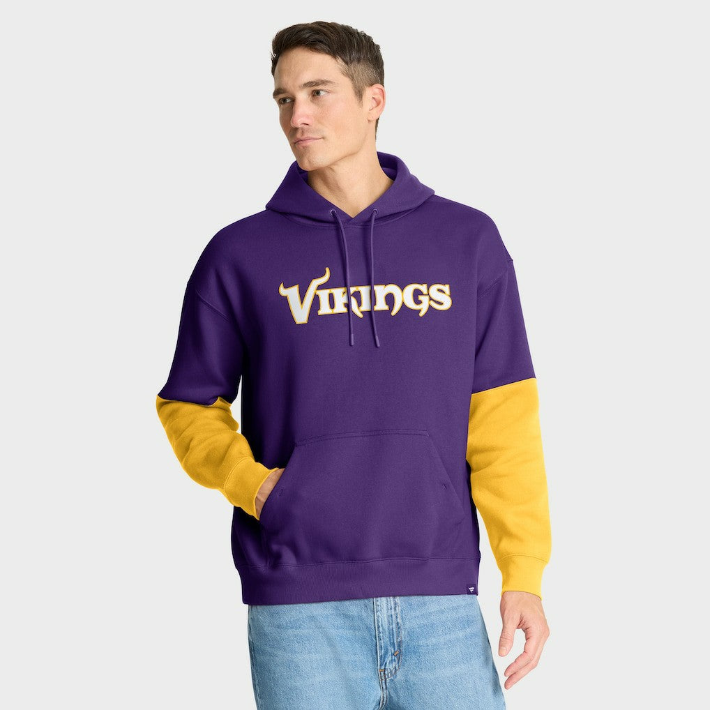 Minnesota Vikings Fanatics Helmet Pullover Hoodie