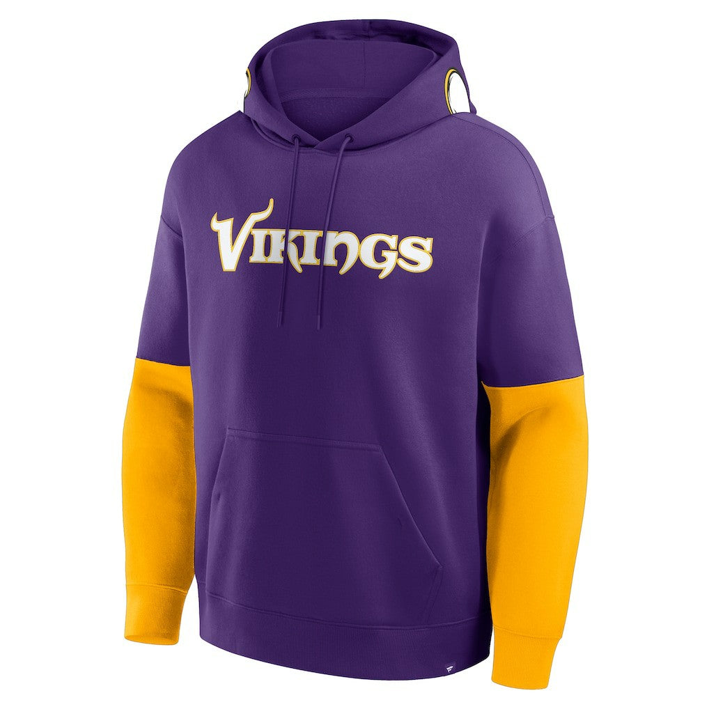 Minnesota Vikings Fanatics Helmet Pullover Hoodie