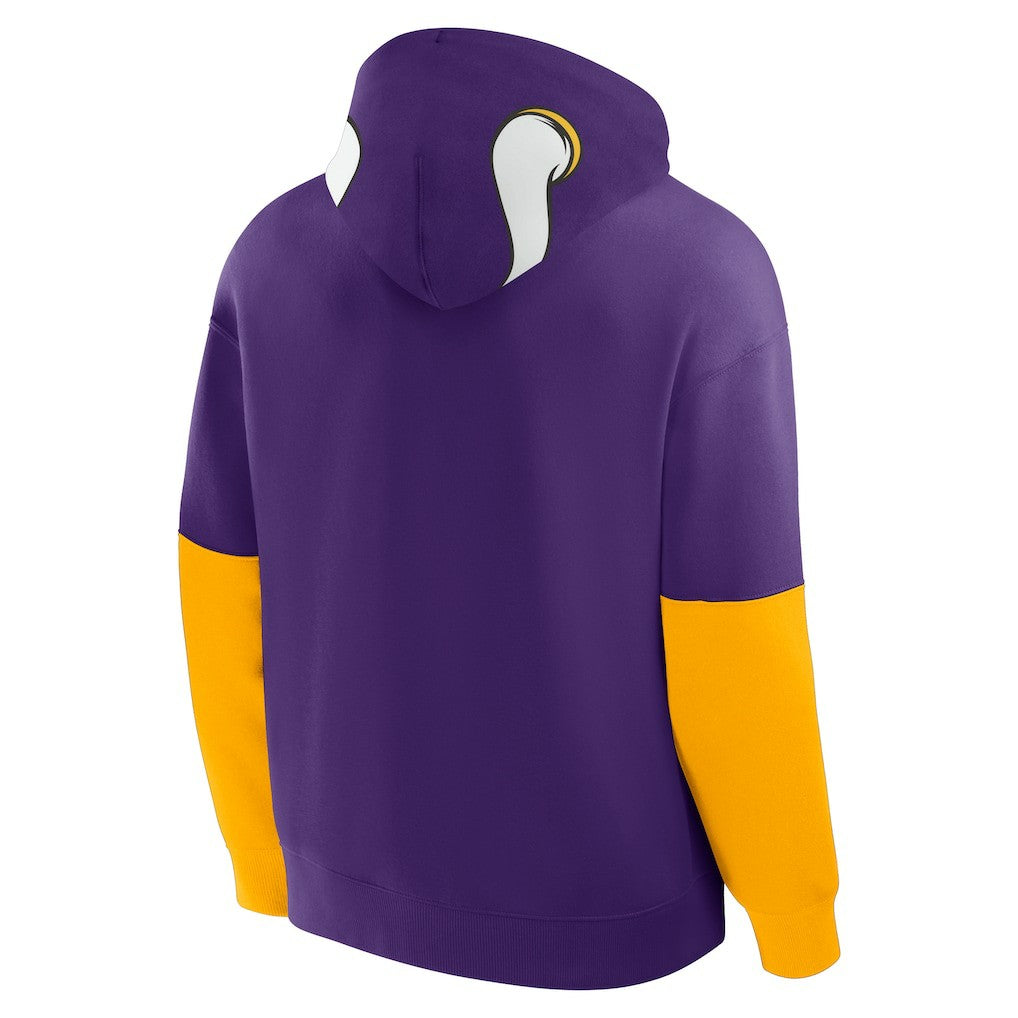 Minnesota Vikings Fanatics Helmet Pullover Hoodie