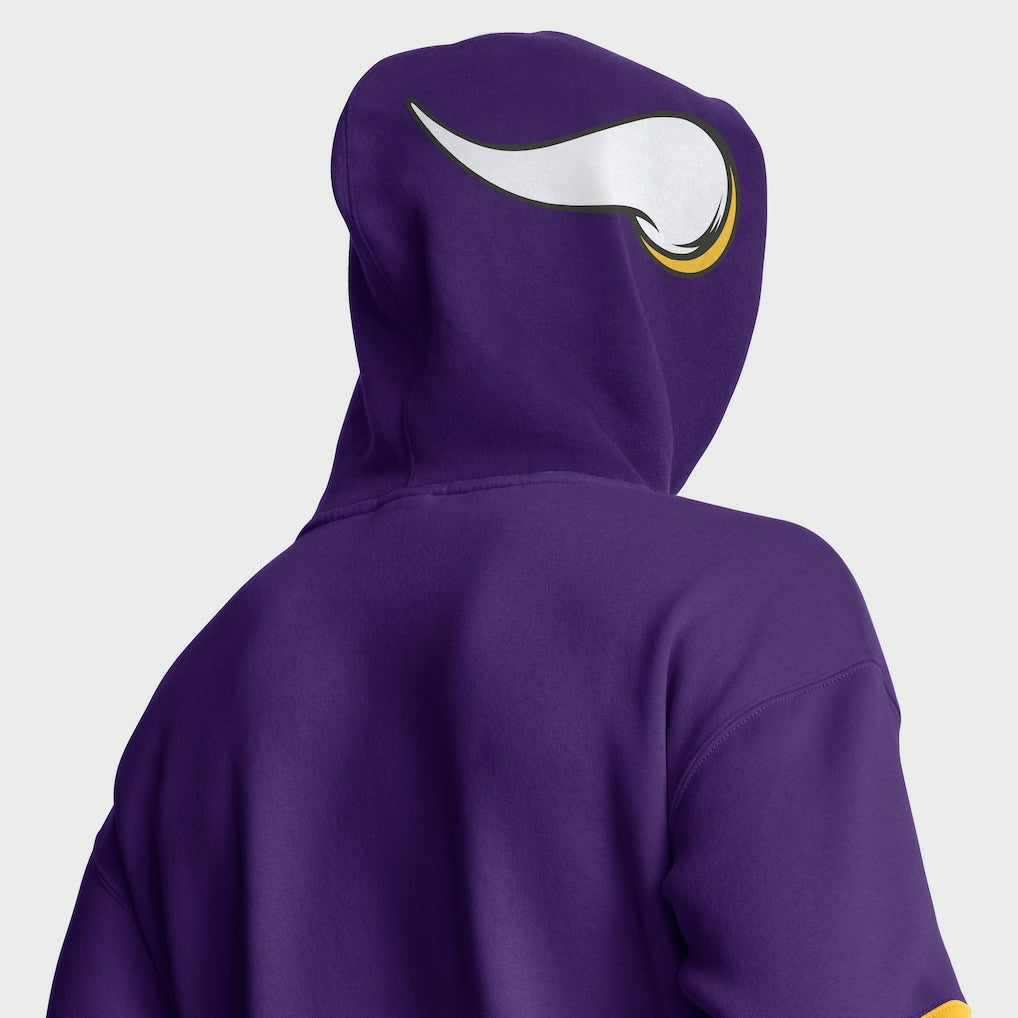 Minnesota Vikings Fanatics Helmet Pullover Hoodie