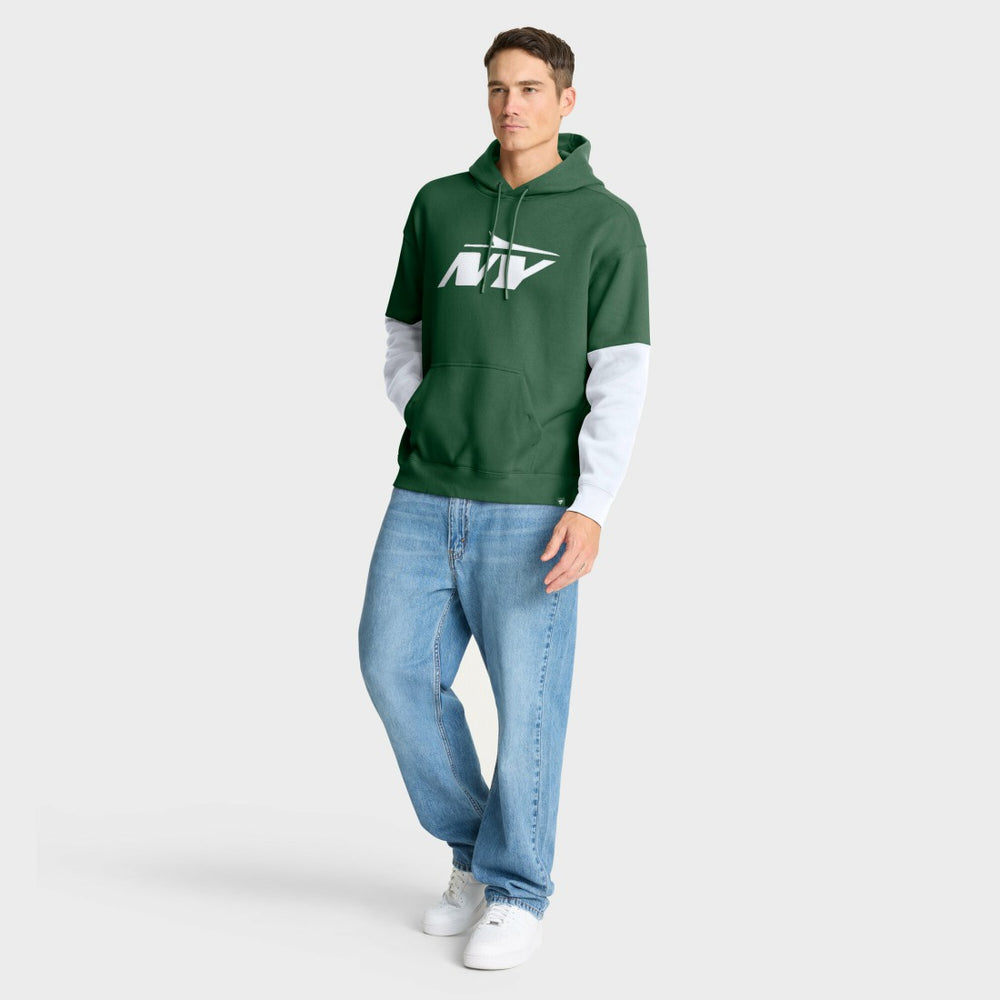 New York Jets Fanatics Helmet Pullover Hoodie